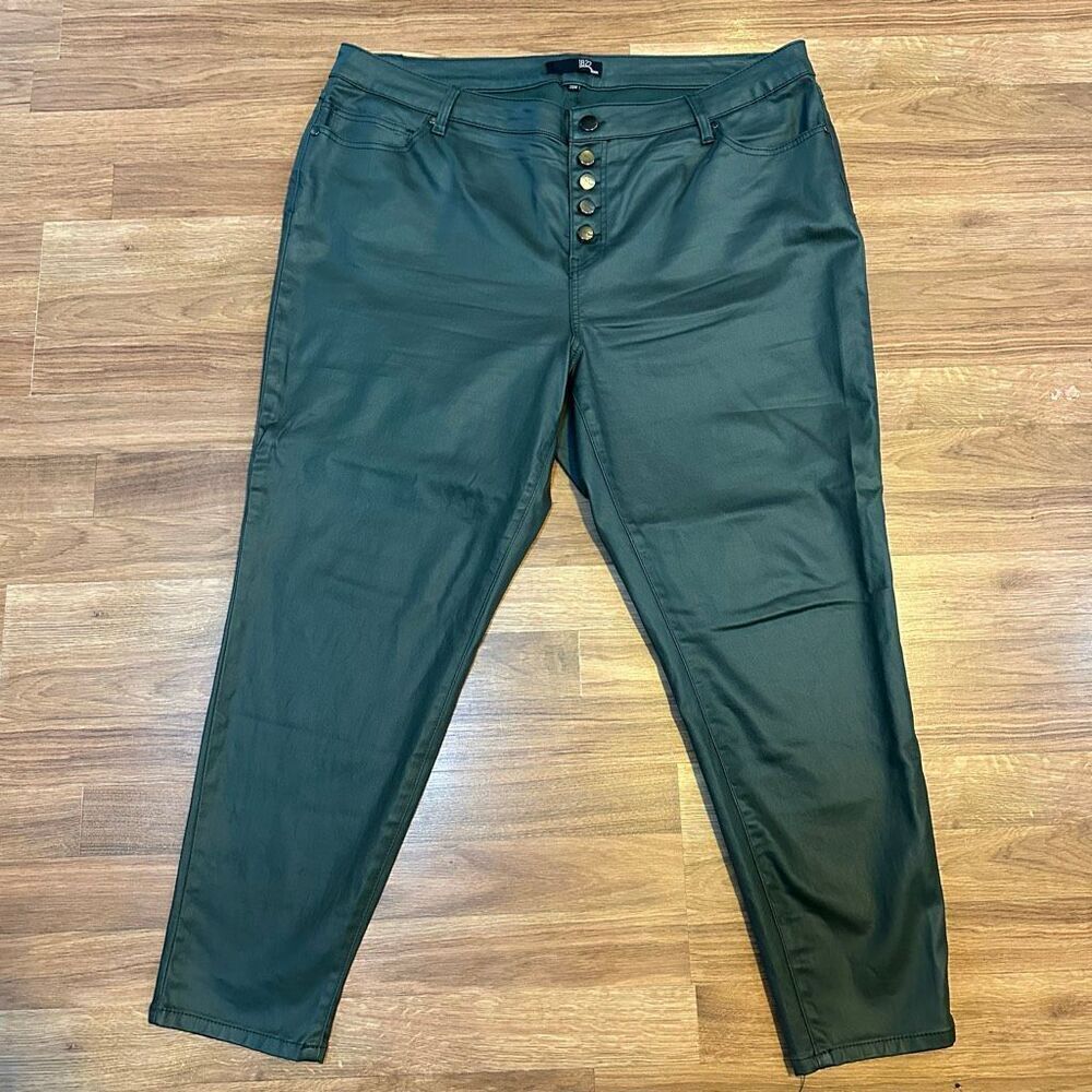 1822 Denim Green Skinny Jeans Pants | Women Size 20W